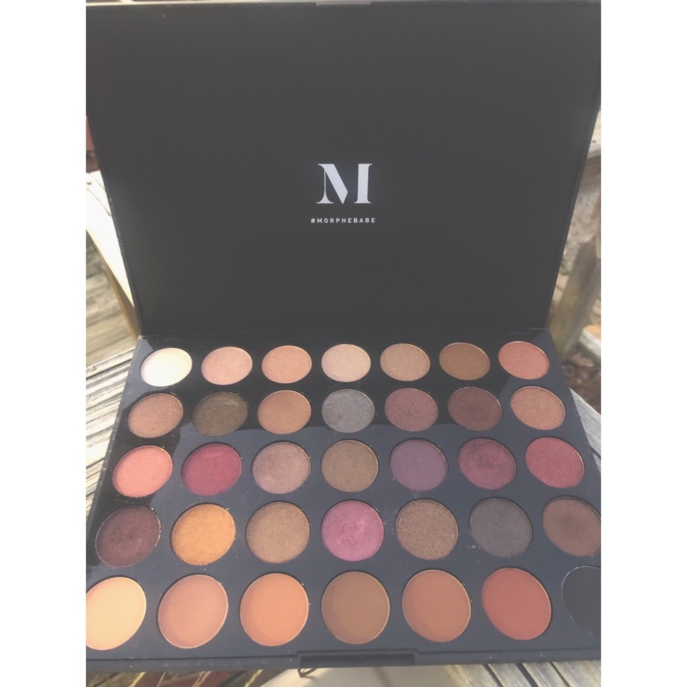 Morphe 35F Fall Into Frost Eyeshadow Palette